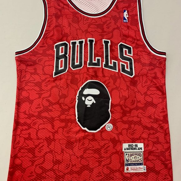 bape x bulls jersey